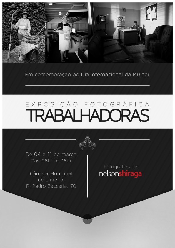 Exposição fotográfica TRABALHADORAS