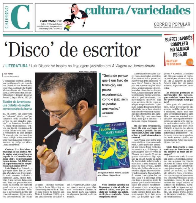 A Viagem de James Amaro