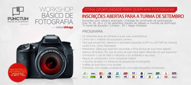 Workshop Básico de Fotografia